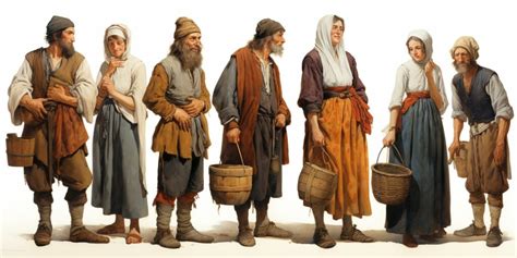 hermes ciao peasants|Threads of the Past: Exploring Medieval Peasants' Attire.